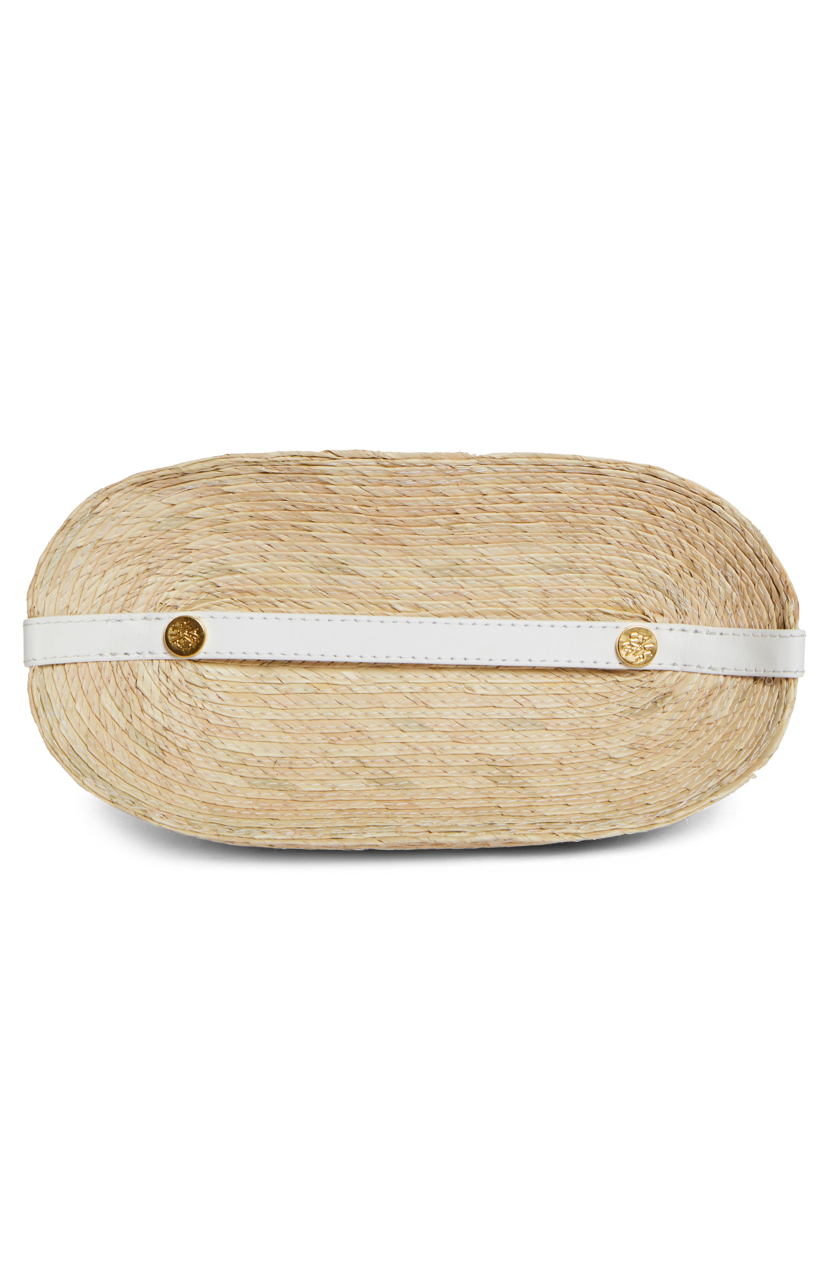 Altuzarra Mini Watermill Straw Handbag, Alternate, color, 