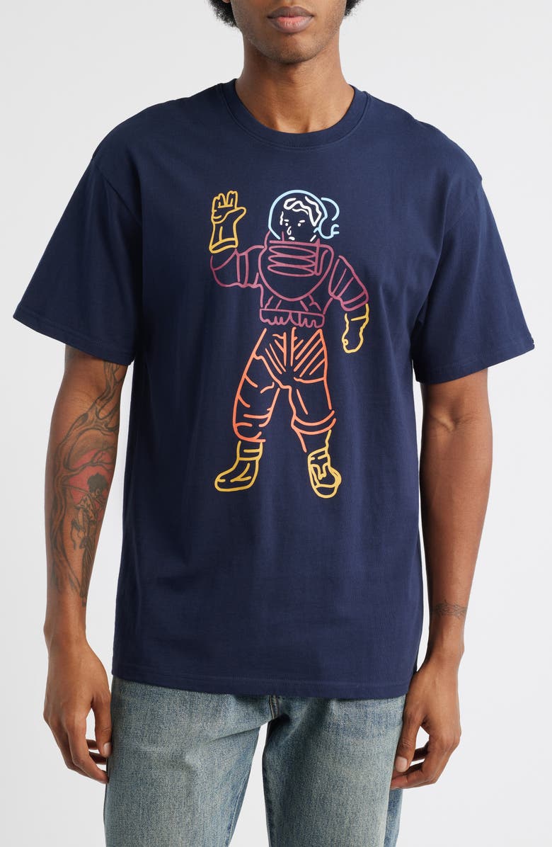 Billionaire Boys Club Astro Graphic T-Shirt, Main, color, Navy Blazer