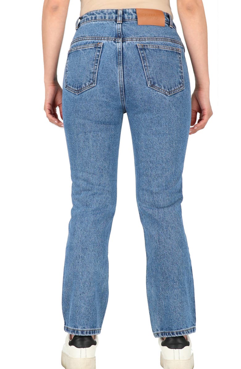 Cavalli Class High Waist Crop Jeans, Alternate, color, 