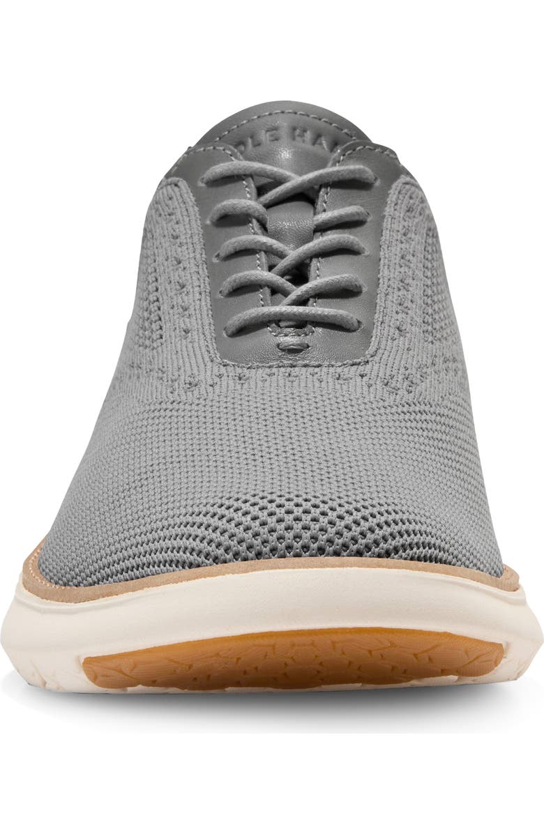 Cole Haan Grand Remix Oxford, Alternate, color, Sea Stone / Lava Smoke / Ivory
