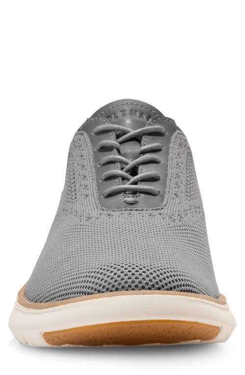 Cole Haan Grand Remix Oxford In Sea Stone/lava Smoke/ivory