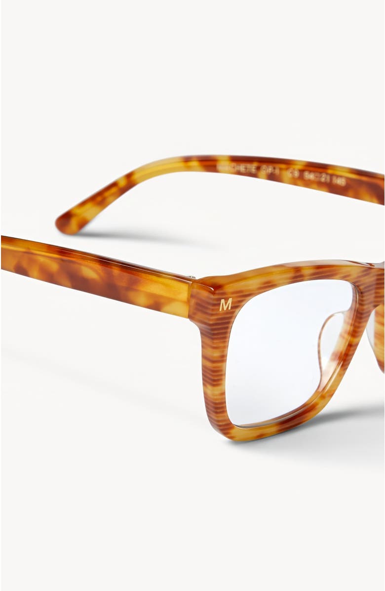 MACHETE Reading Glasses Blue Light, Alternate, color, Light Tortoise Stripe
