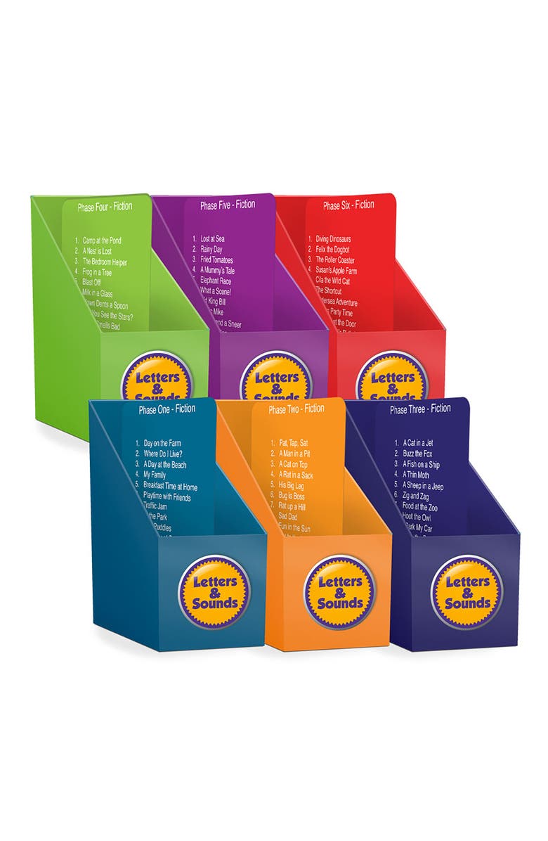 Junior Learning Decodable Reader Holders, Main, color, Multicolored