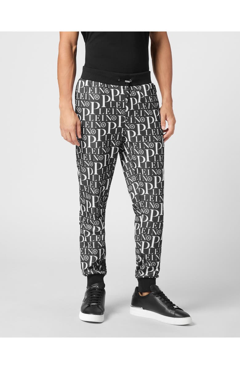 PHILIPP PLEIN Jogging Trousers Philipp Plein Tm Men, Main, color, Black