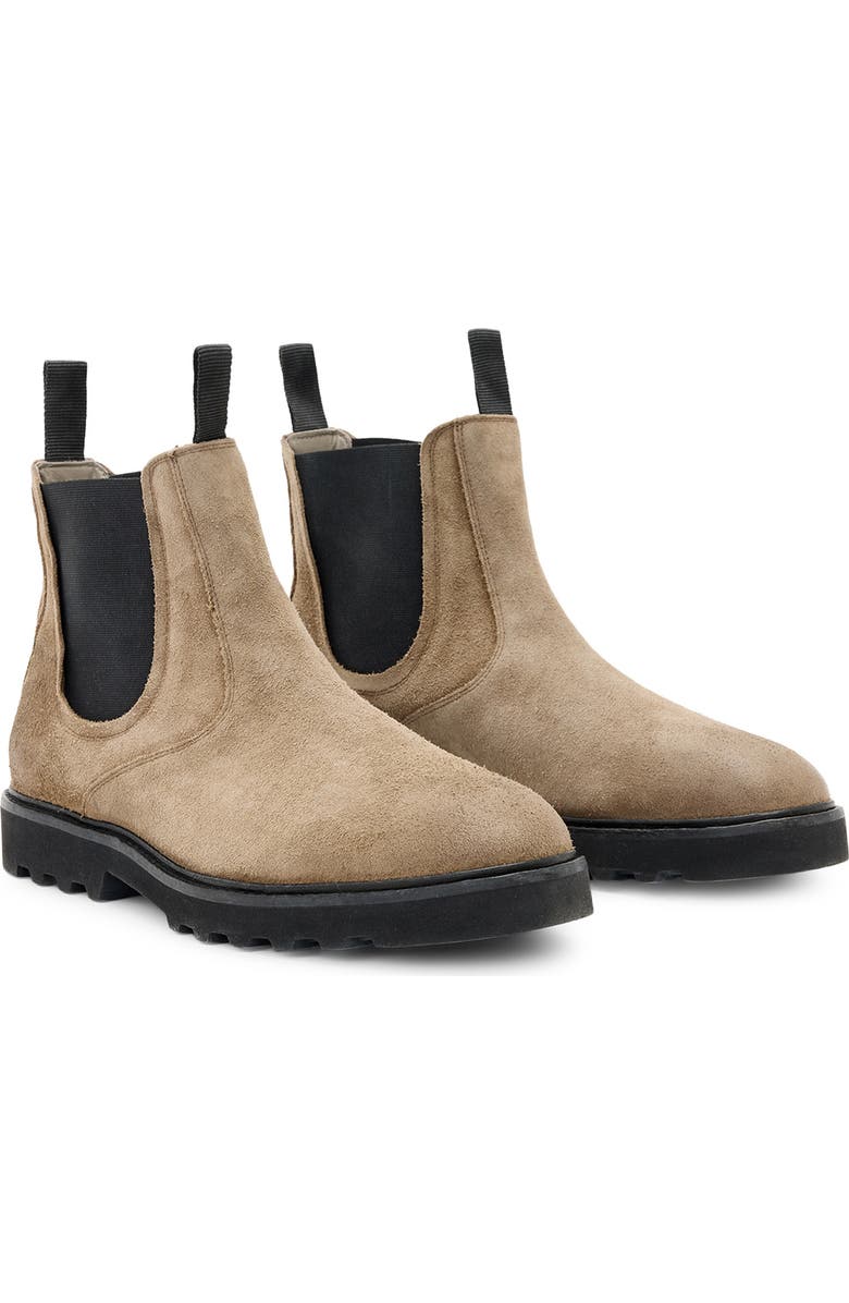 AllSaints Beckett Chelsea Boot, Main, color, Stone Grey