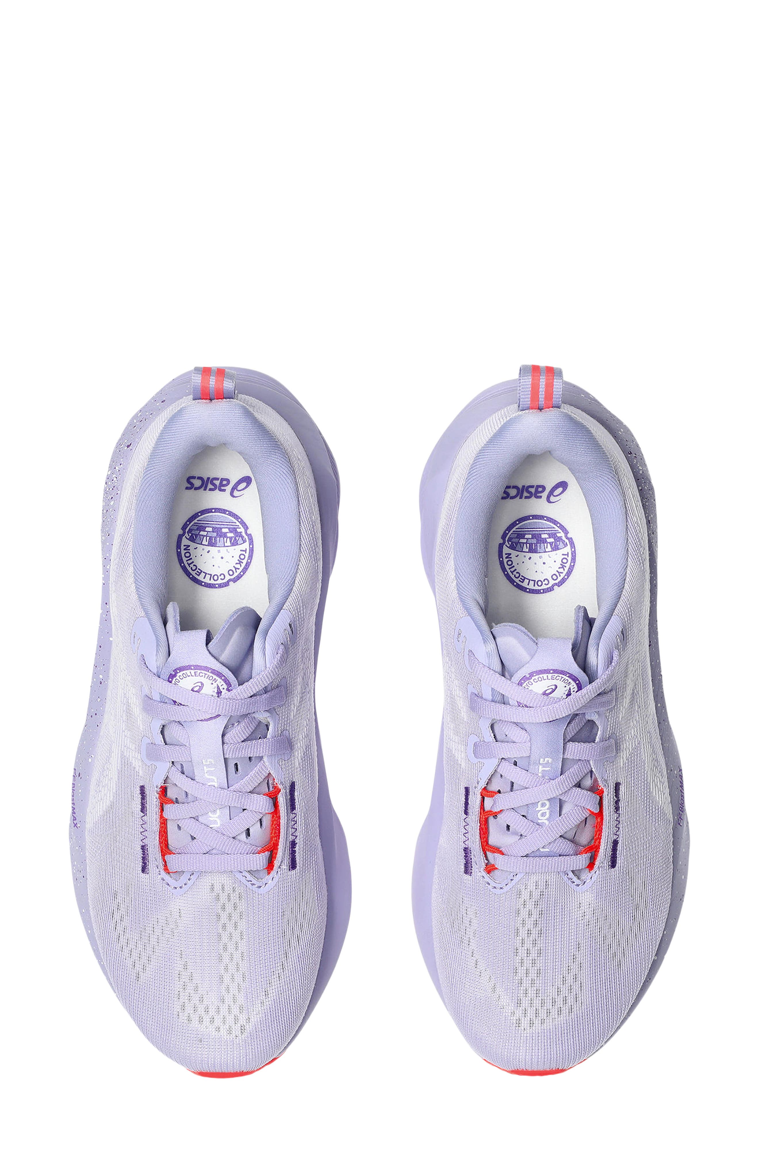 ASICS<sup>®</sup> NOVABLAST<sup>®</sup> 5 Tokyo Running Shoe, Alternate, color, Vapor/ Edo Purple