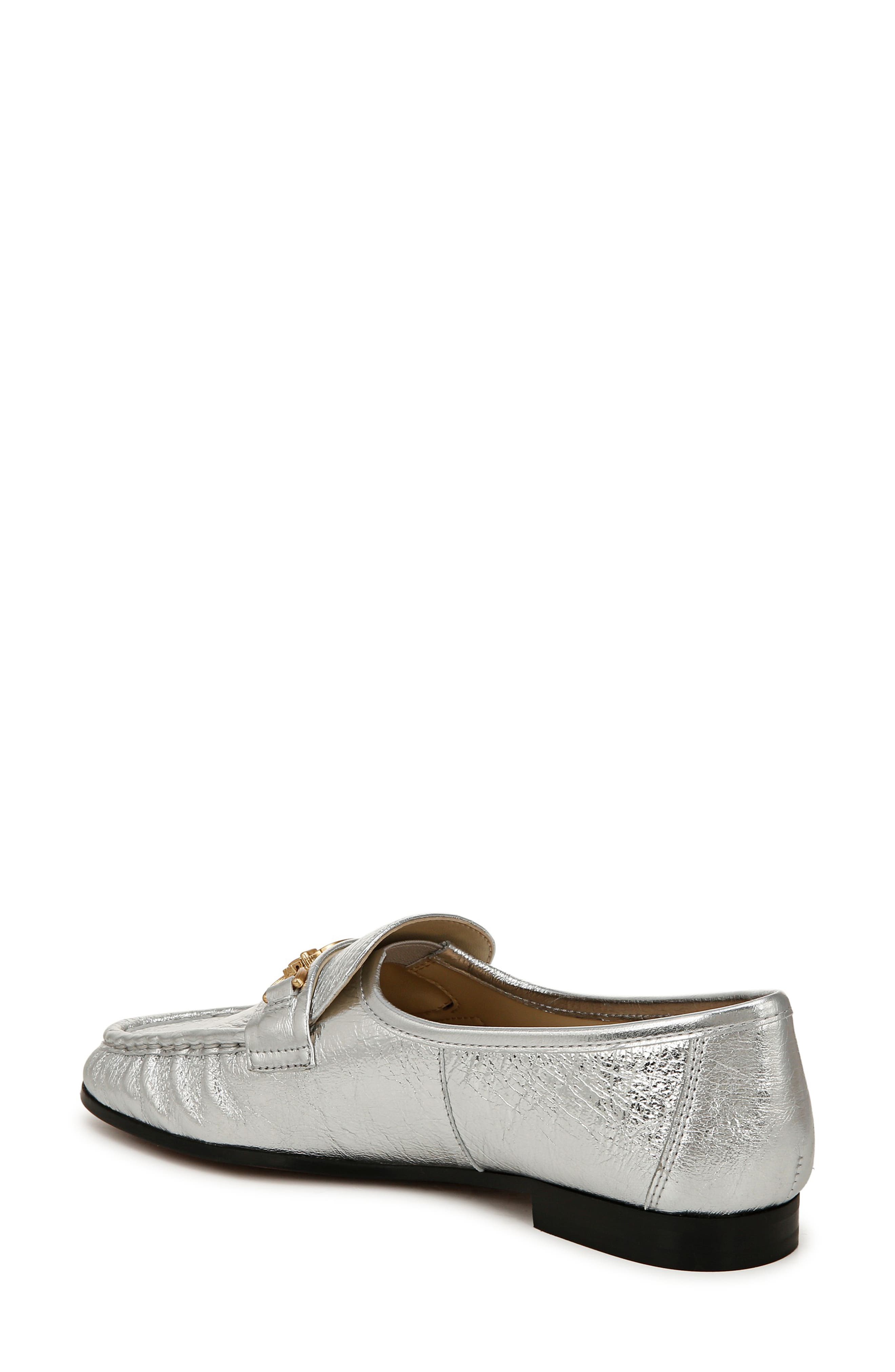 Lucca Loafer, Alternate, color, SOFT SILVER