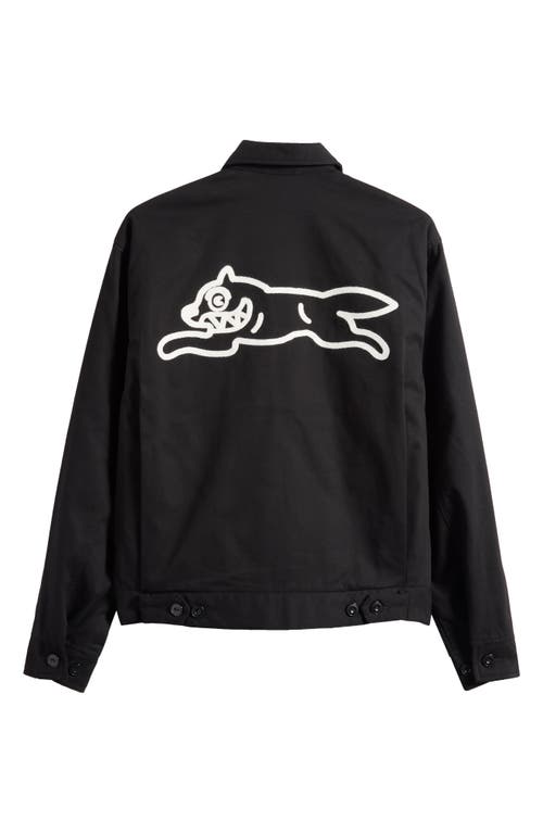 Icecream Work Hard Jacket In Black