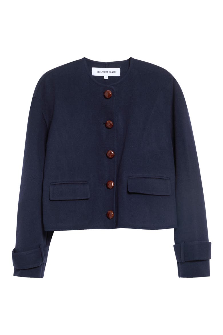 Elaris Wool Blend Jacket, Main, color, NAVY