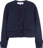 Veronica Beard Elaris Wool Blend Jacket