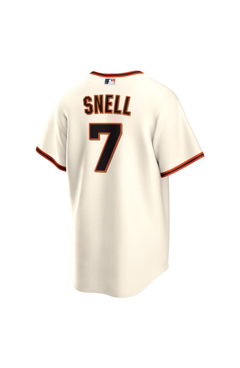Nike Men's Nike Blake Snell Cream San Francisco Giants Home Replica Jersey, Alternate, color, 