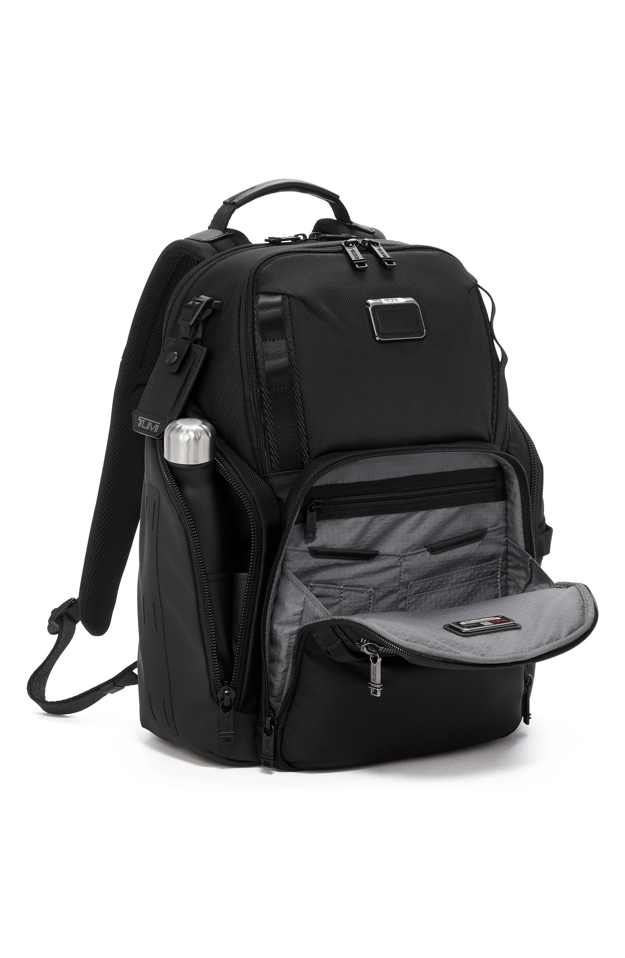 TUMI Search Nylon Backpack, Alternate, color, Black