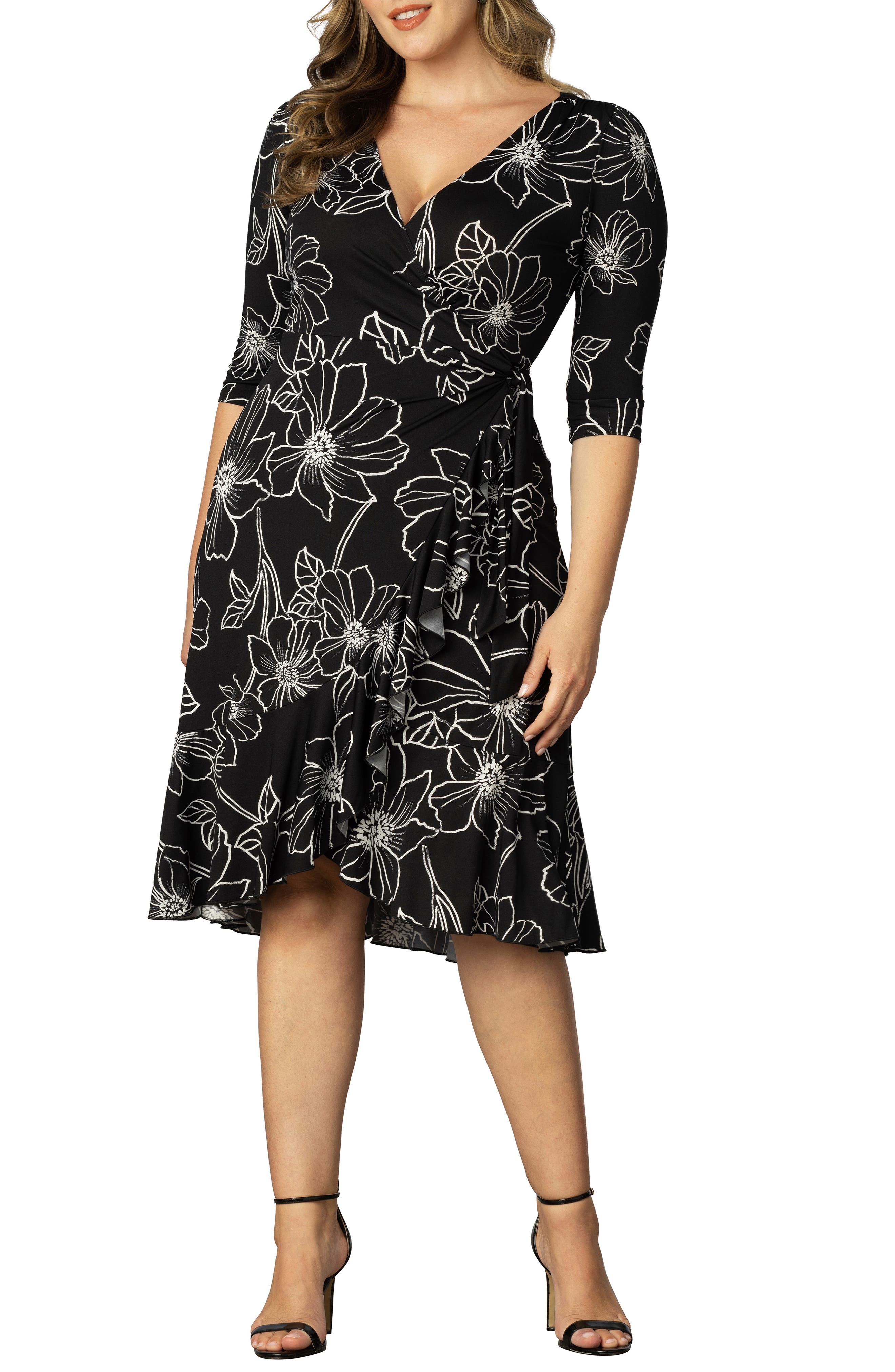 BLACK FLORALS