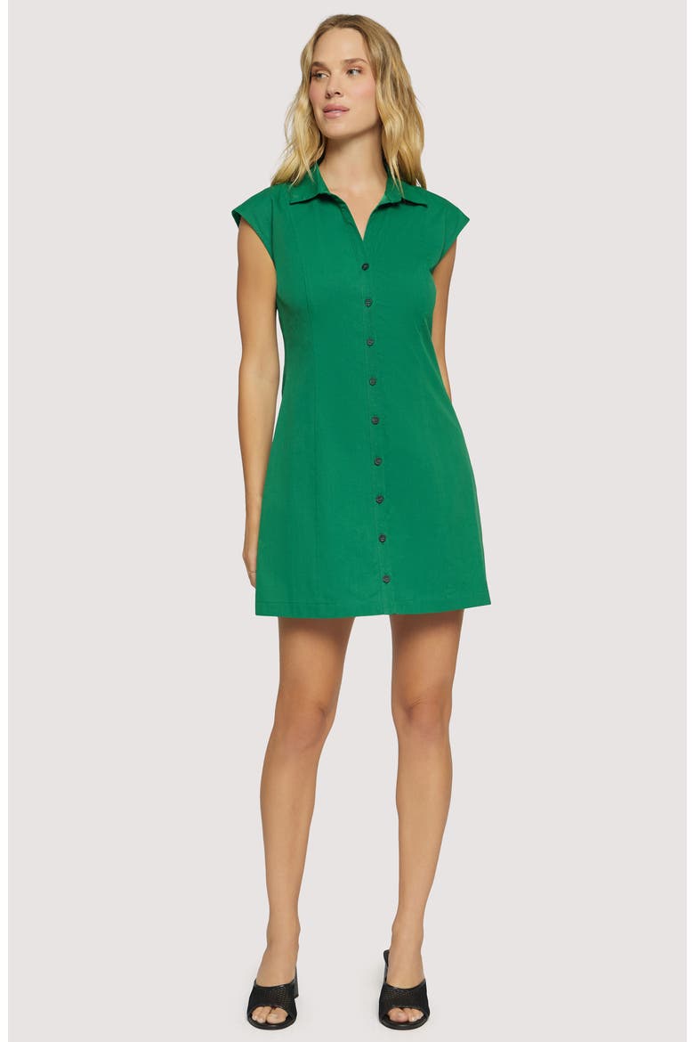 Portofino Bliss Minidress, Alternate, color, FOREST GREEN