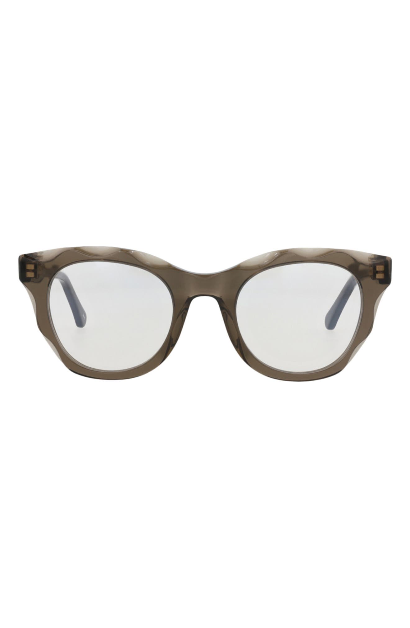 49mm Round Sunglasses