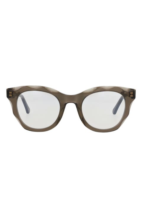 49mm Round Sunglasses