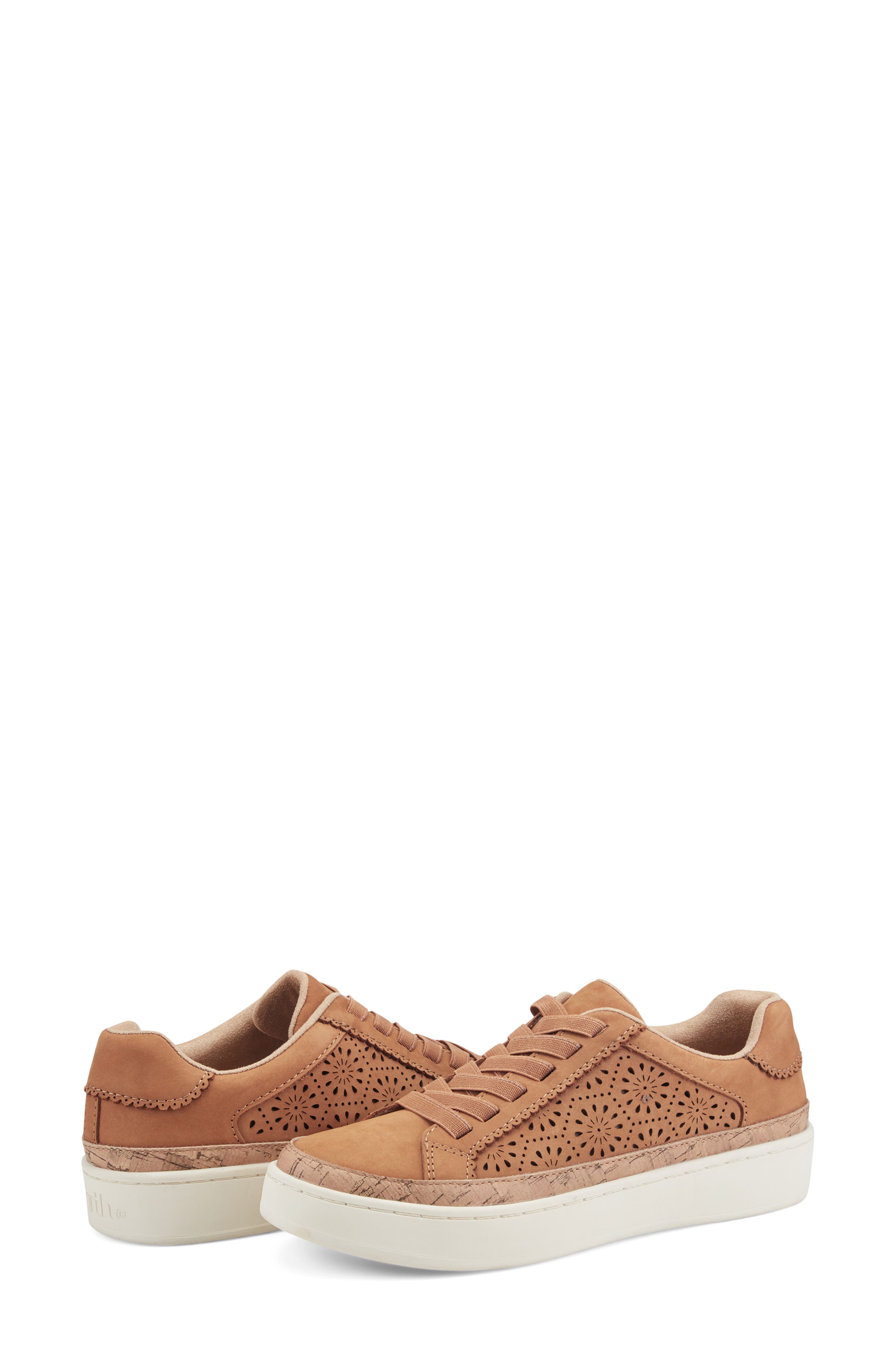 Earth<sup>®</sup> Kristal Laser Cut Platform Sneaker, Alternate, color, Medium Natural