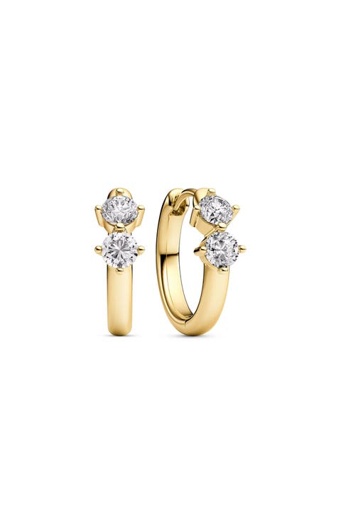 Princess Creolo Piccolo Cubic Zirconia Earrings