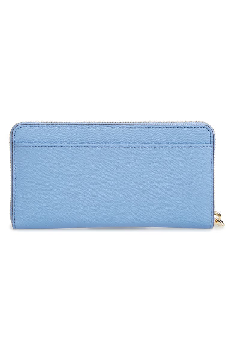 'cameron street - lacey' leather wallet, Alternate, color, TILE BLUE