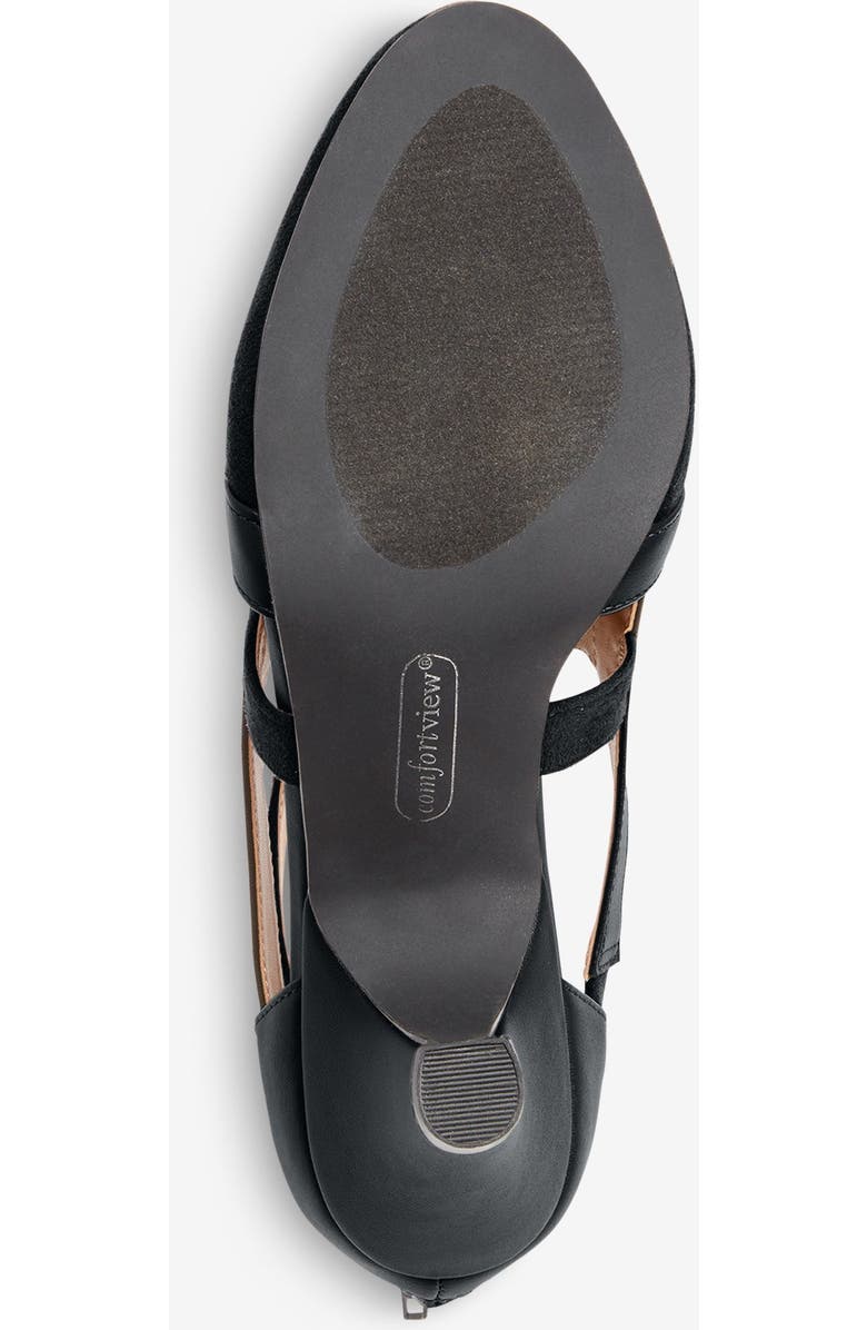 Comfortview The Sage Suede-Like Shootie Pump, Alternate, color, Black