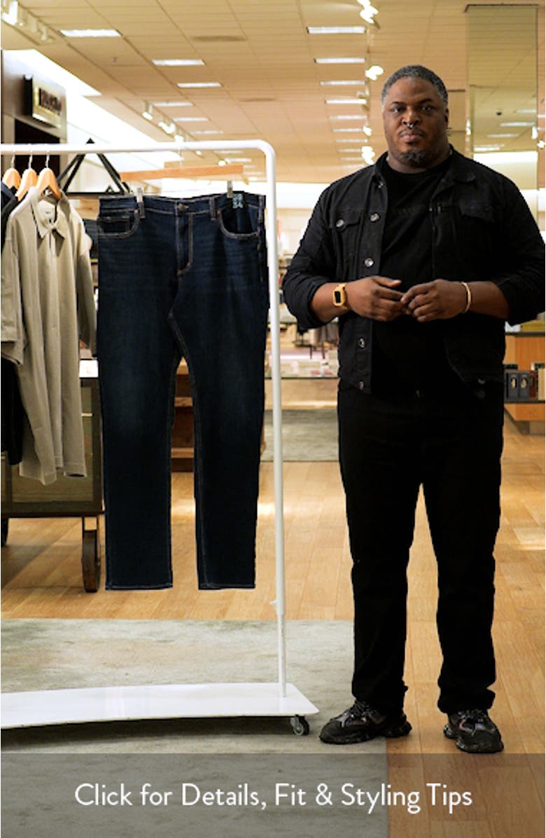 Eddie Athletic Fit Tapered Jeans, sales video thumbnail