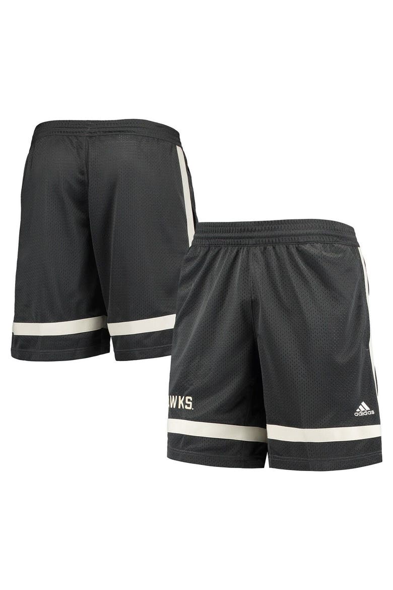 Men's adidas Charcoal Kansas Jayhawks Reverse Retro Basketball Shorts, Main, color, Charcoal