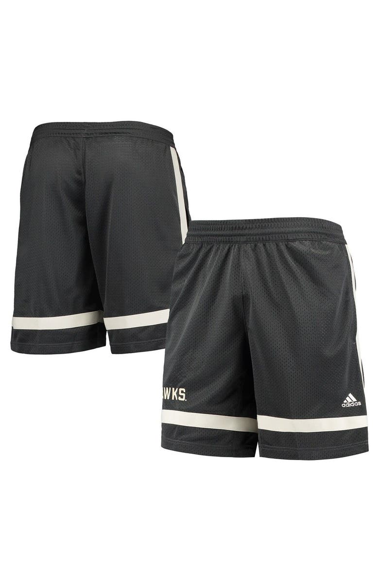 adidas Men's adidas Charcoal Kansas Jayhawks Reverse Retro Basketball Shorts, Main, color, Charcoal