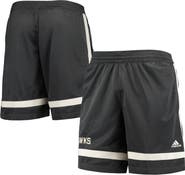 adidas Men's adidas Charcoal Kansas Jayhawks Reverse Retro Basketball Shorts