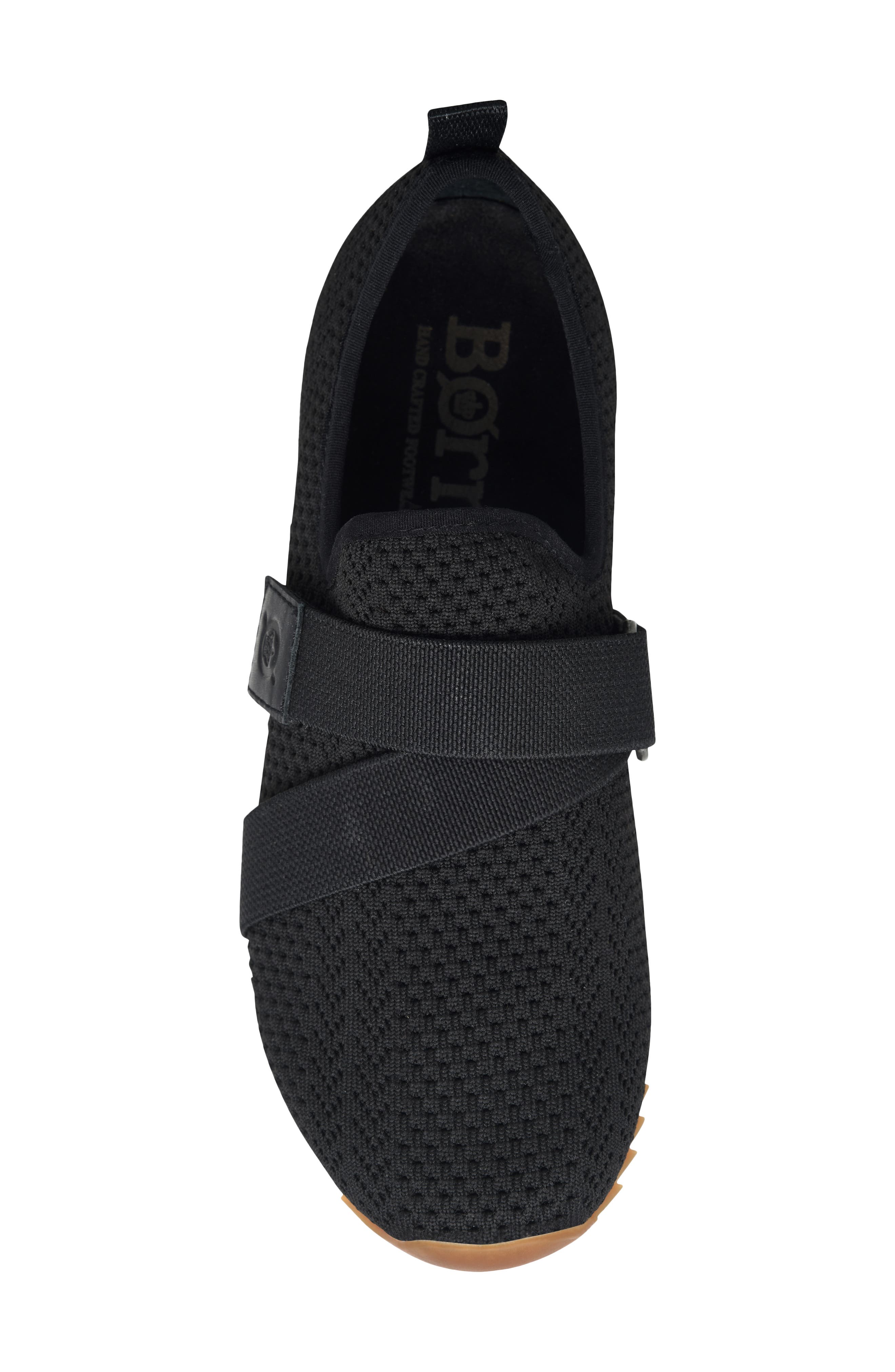 Børn Newberry Knit Sneaker, Alternate, color, Black Knit Fabric