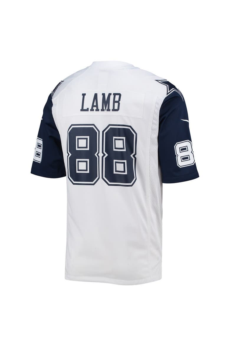 Men's Nike CeeDee Lamb White Dallas Cowboys Alternate Game Jersey, Alternate, color, White