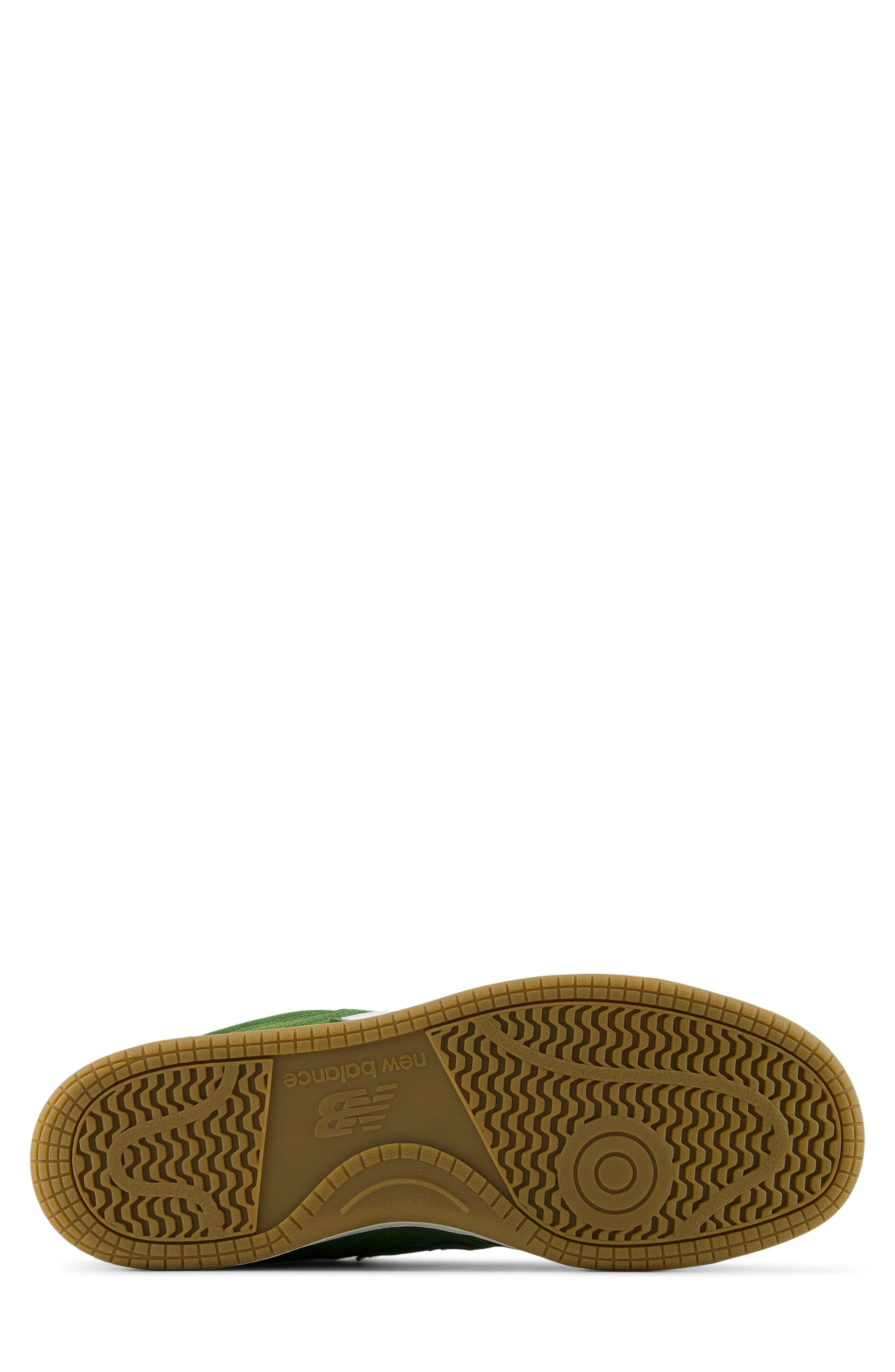 New Balance 480 Basketball Sneaker, Alternate, color, Dark Olive/ White