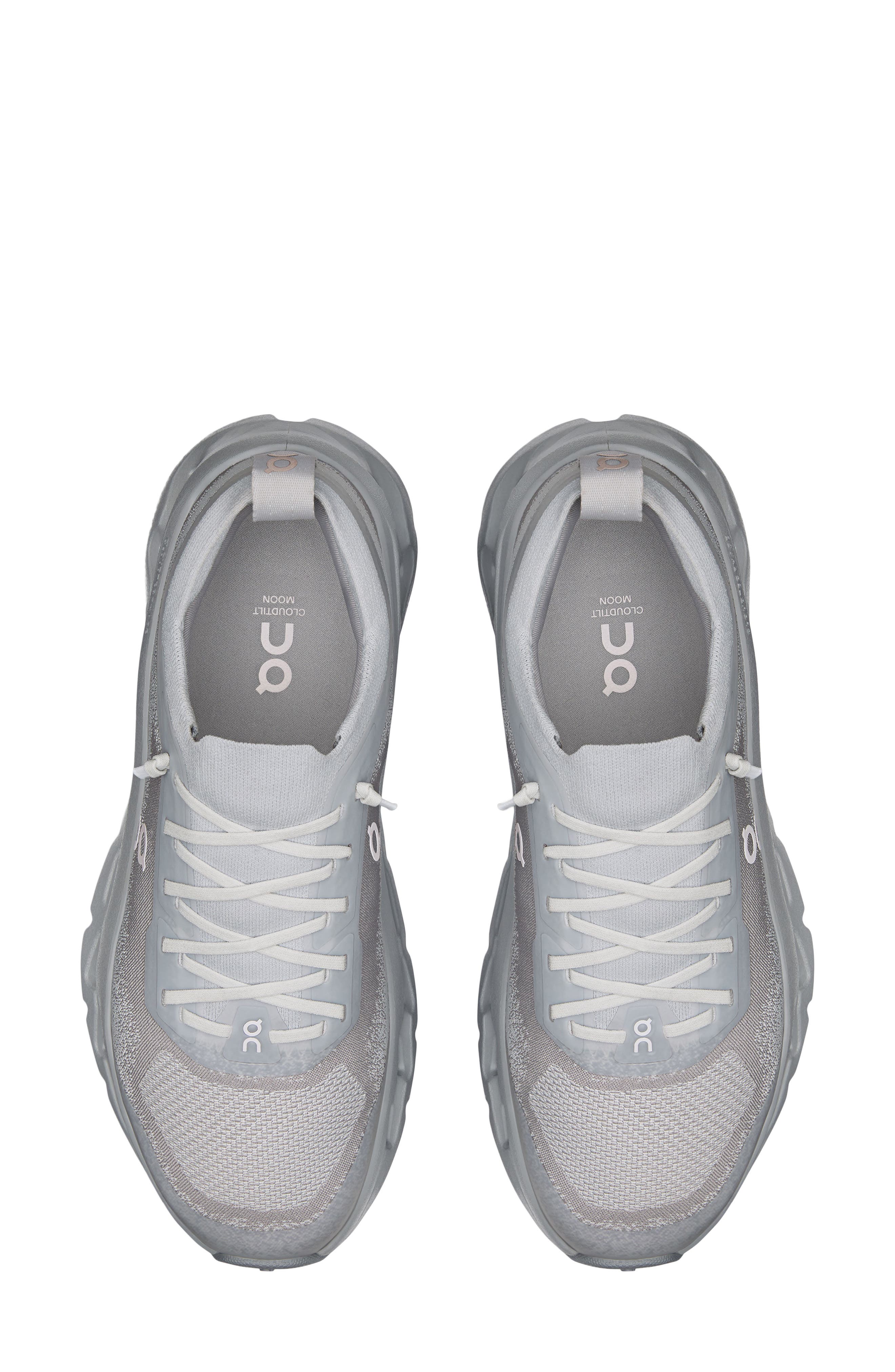 On Cloudtilt Moon Sneaker, Alternate, color, Glacier/ Alloy