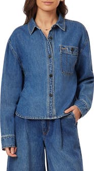 Scotch & Soda The Crop Denim Shirt