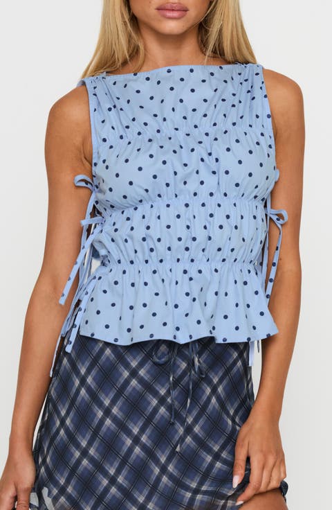 Endless Summers Tie Side Sleeveless Top