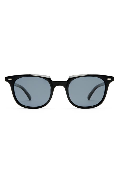 Le Specs Le Resolu 51mm Polarized D-frame Sunglasses In Black