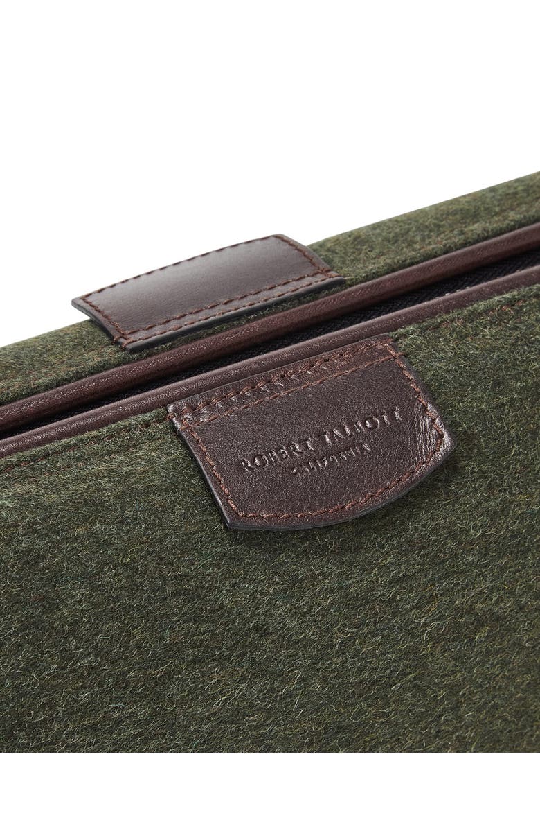 Robert Talbott SIMPSON LODEN DOPP KIT, Alternate, color, Green