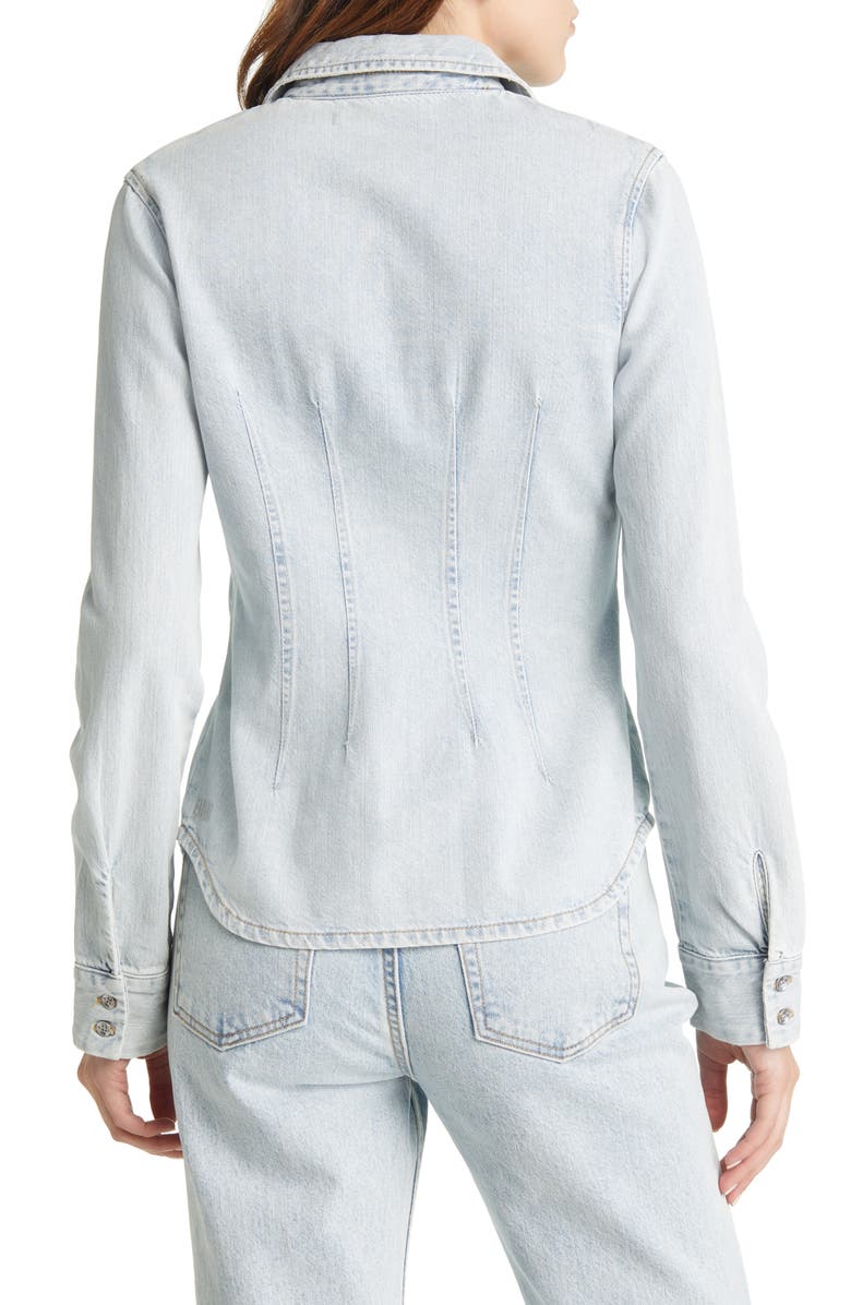 Ksubi Charmed Muse Denim Shirt, Alternate, color, 