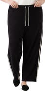 Karen Kane Edge Stitch Wide Leg Sweatpants