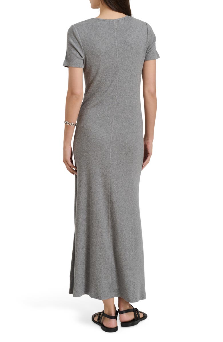 Alex Mill Carolyn Fine Rib Dress, Alternate, color, Heather Grey