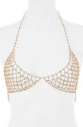 Bluebella Marli Embellished Chain Bralette