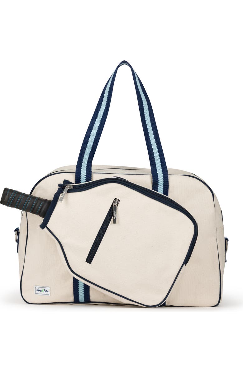 Ame & Lulu Hamptons Pickleball Bag, Main, color, Two Tone Blue