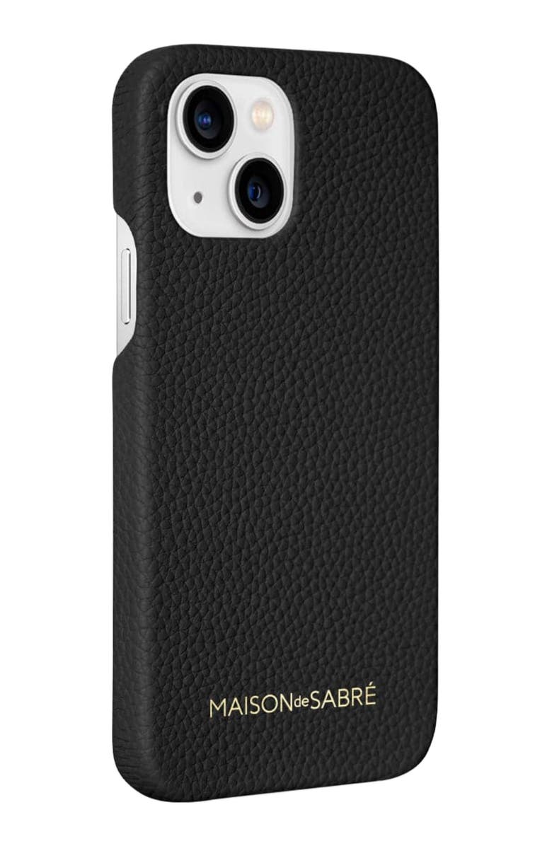 MAISON de SABRÉ Leather Phone Case, Alternate, color, 