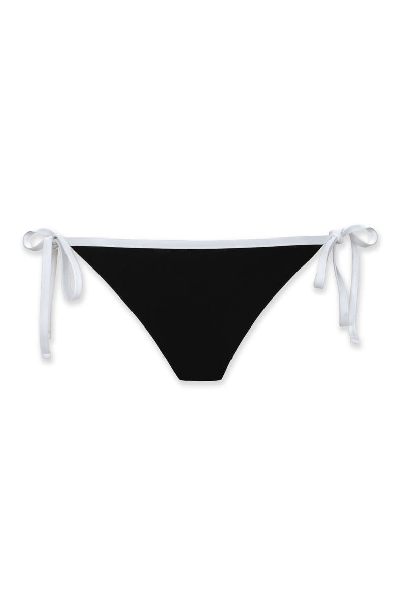 String Bottom With Binding, Alternate, color, Black White