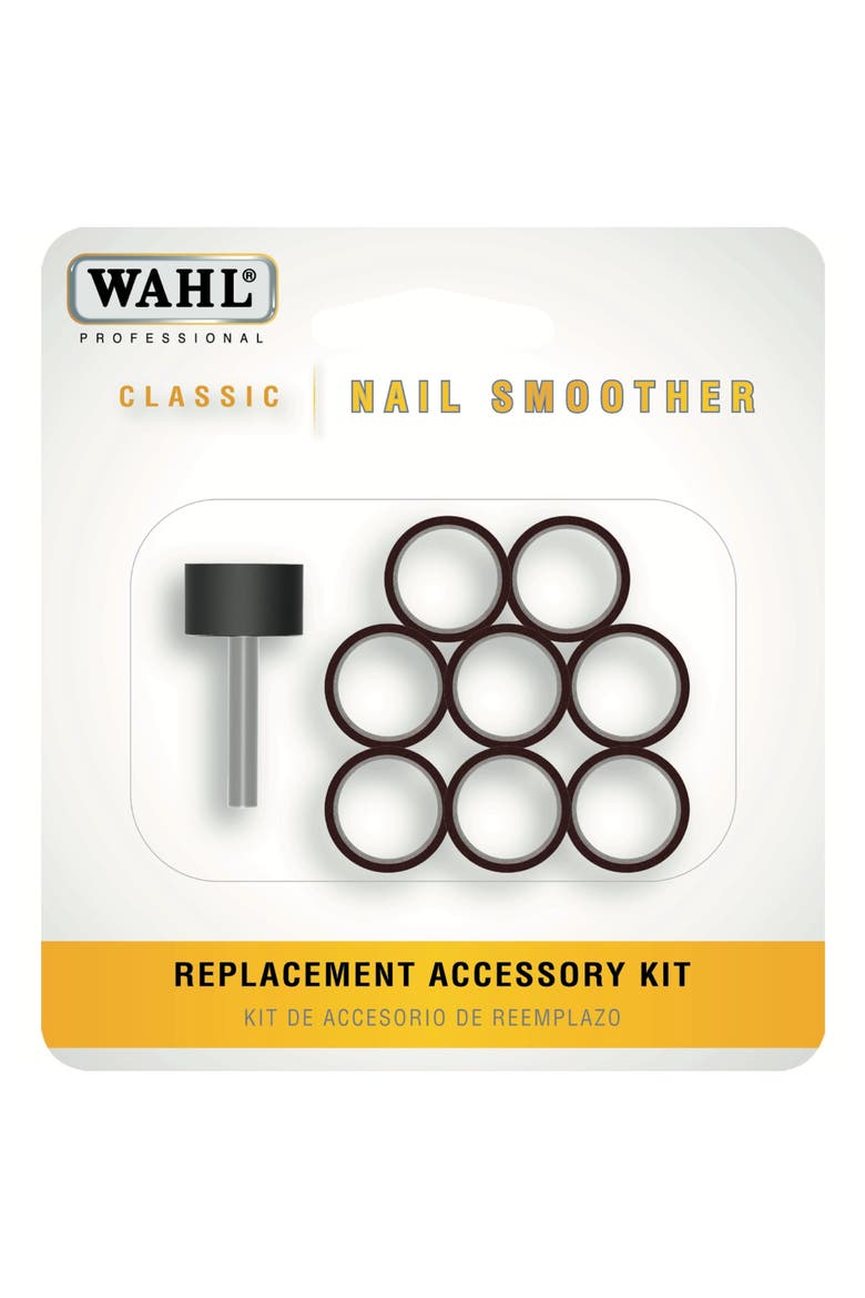 Classic nail smoother replacement kit, Main, color, Black