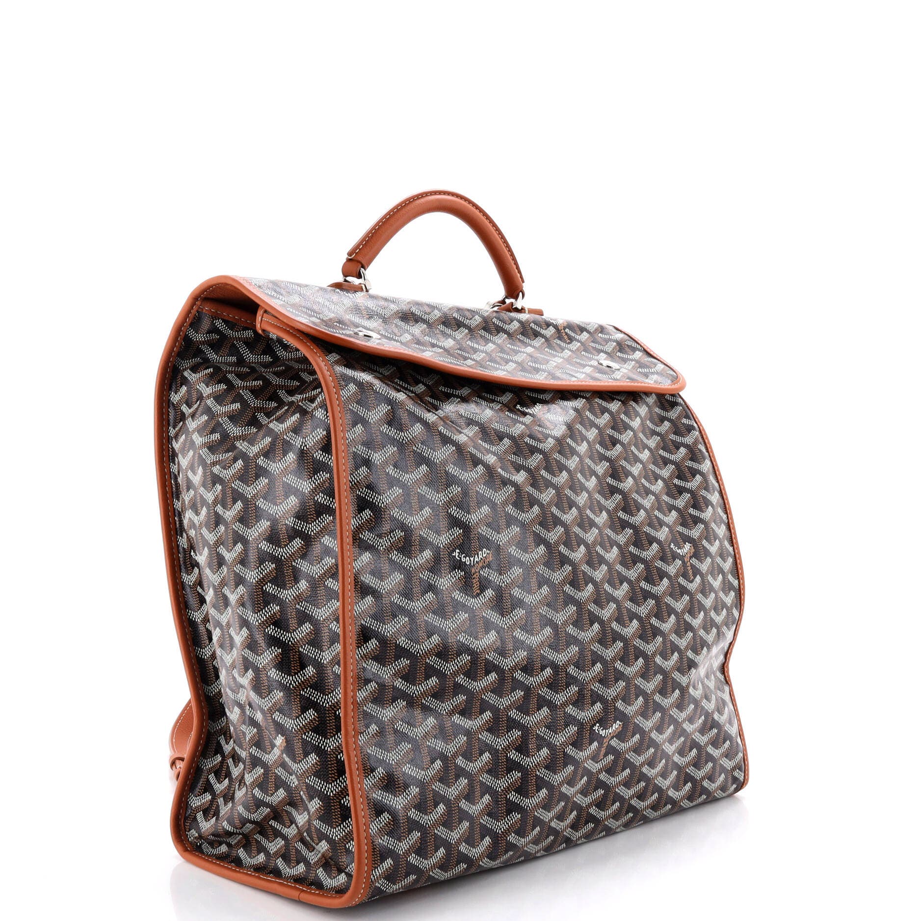 81036096 Saint Leger Briefcase Backpack Coated Canvas, Alternate, color, 