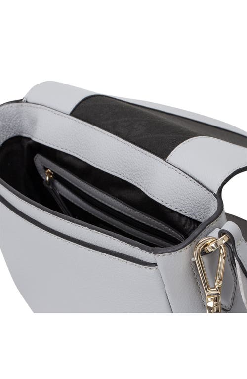 Hugo Boss Boss Alyce Flap Leather Crossbody Bag