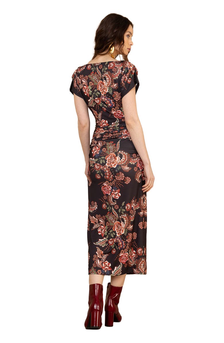 Hale Bob Iliana Jersey Dress, Alternate, color, Black