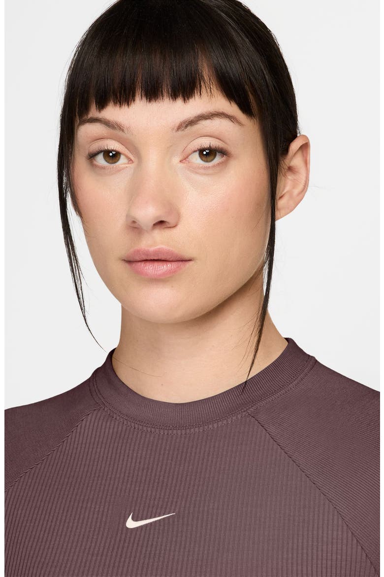 Chill Crop Rib T-Shirt, Alternate, color, TATTOO/ SAIL