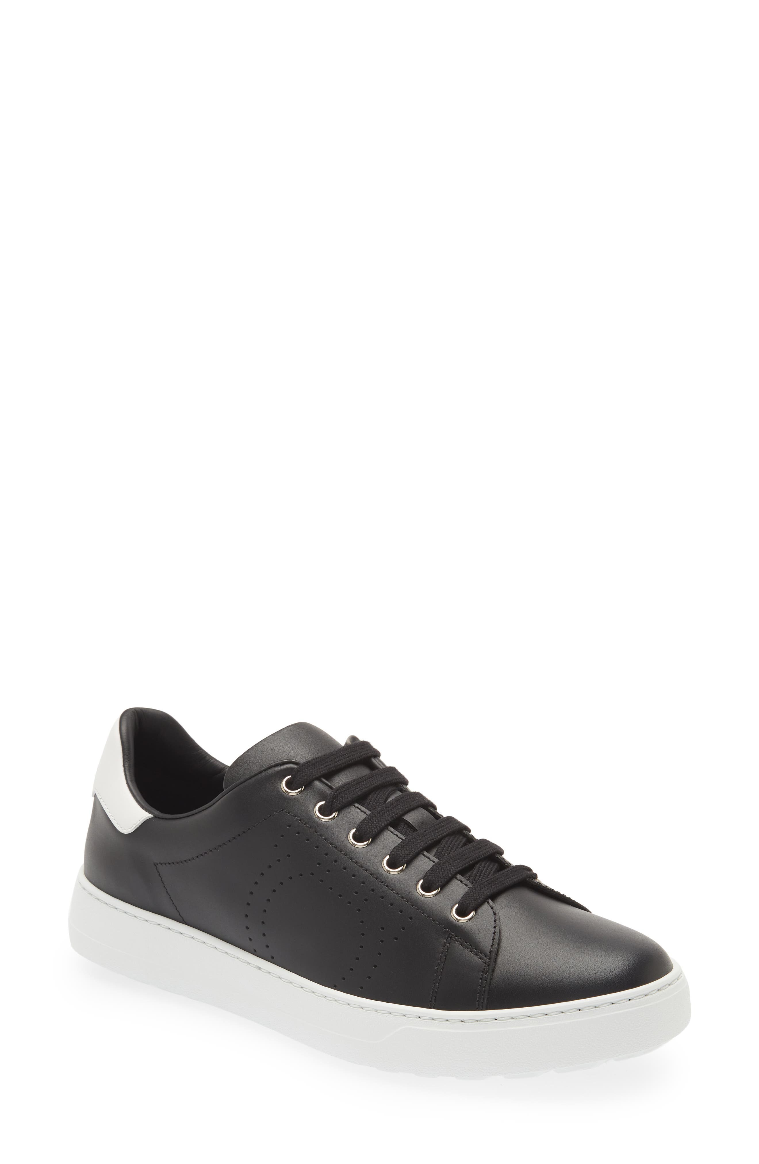 FERRAGAMO Pierre Gancio Sneaker, Main, color, 