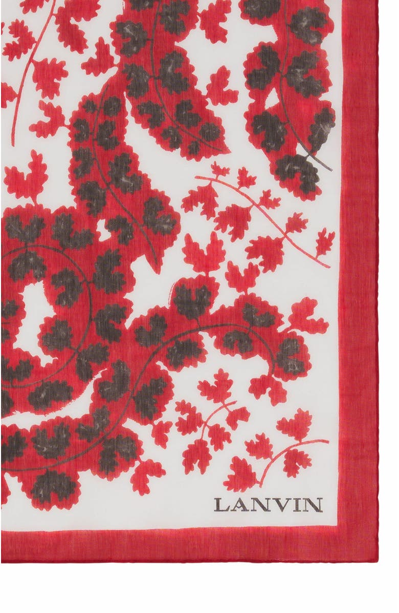 Lanvin Été Cotton Pareo With A Rateau Print, Alternate, color, 
